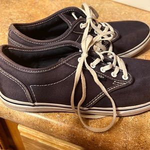 Vans navy blue size 6.5